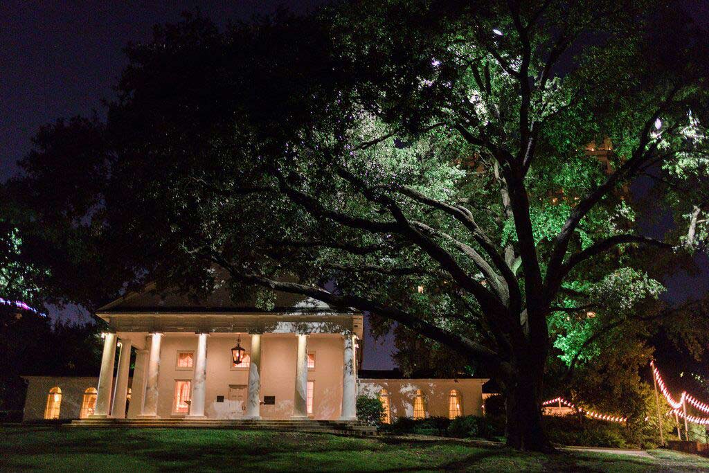 Arlington Hall at night