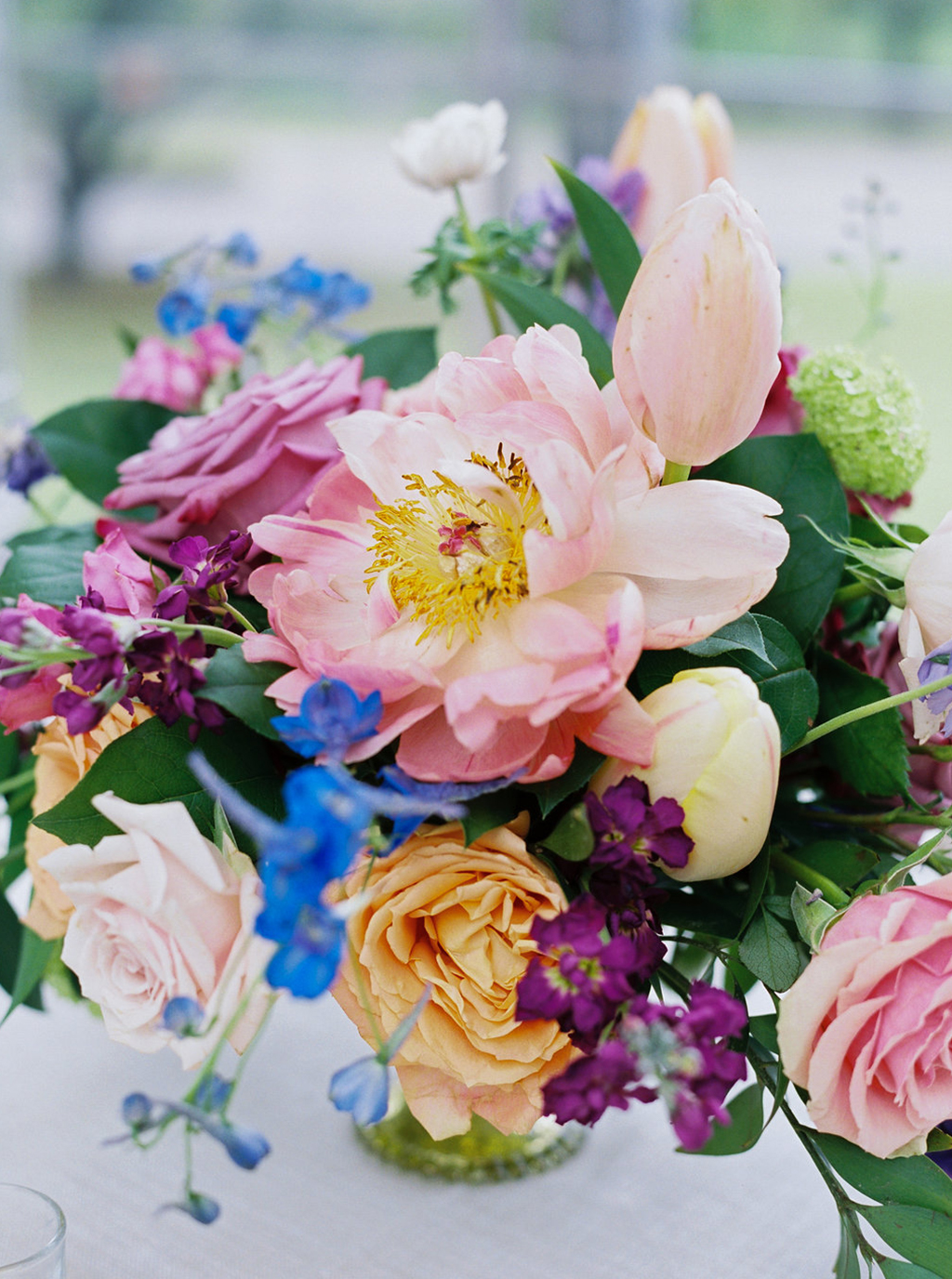 Wedding Floral Centerpiece Detail