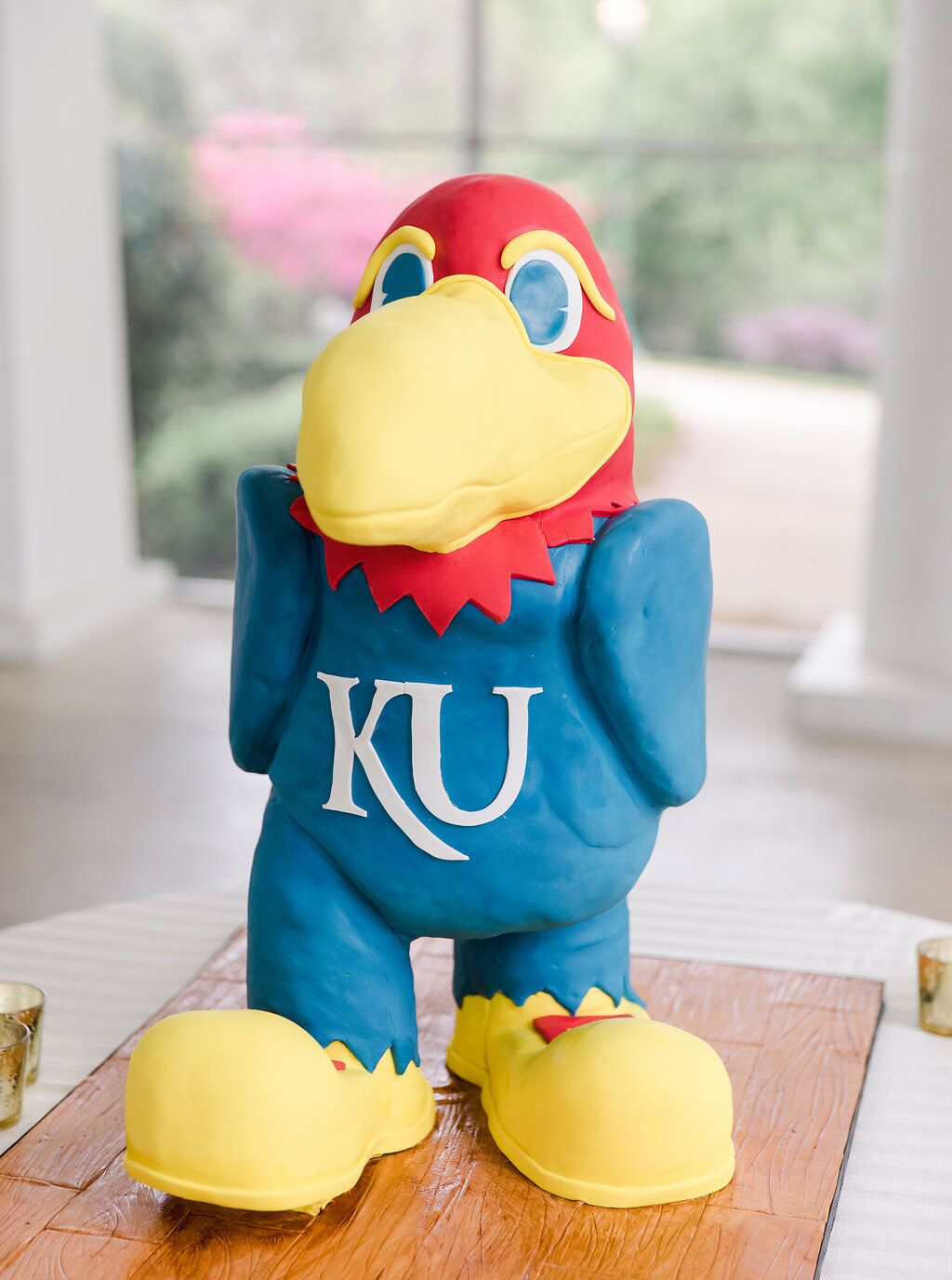 Kansas Jayhawk Wedding Grooms Cake