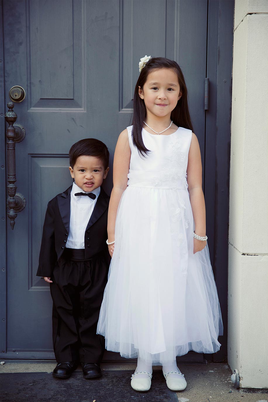 Ring bearer and flower girl