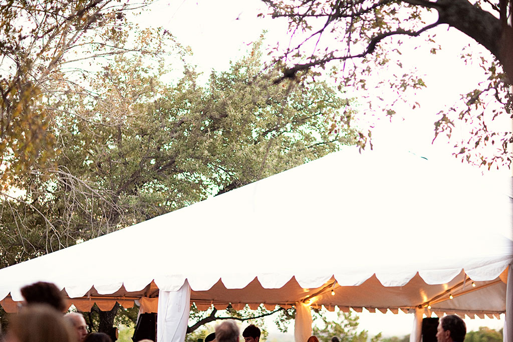 tented wedding reception