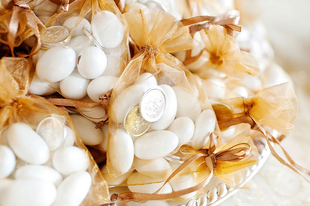 Jordan Almonds Persian Wedding Ceremony Table Details