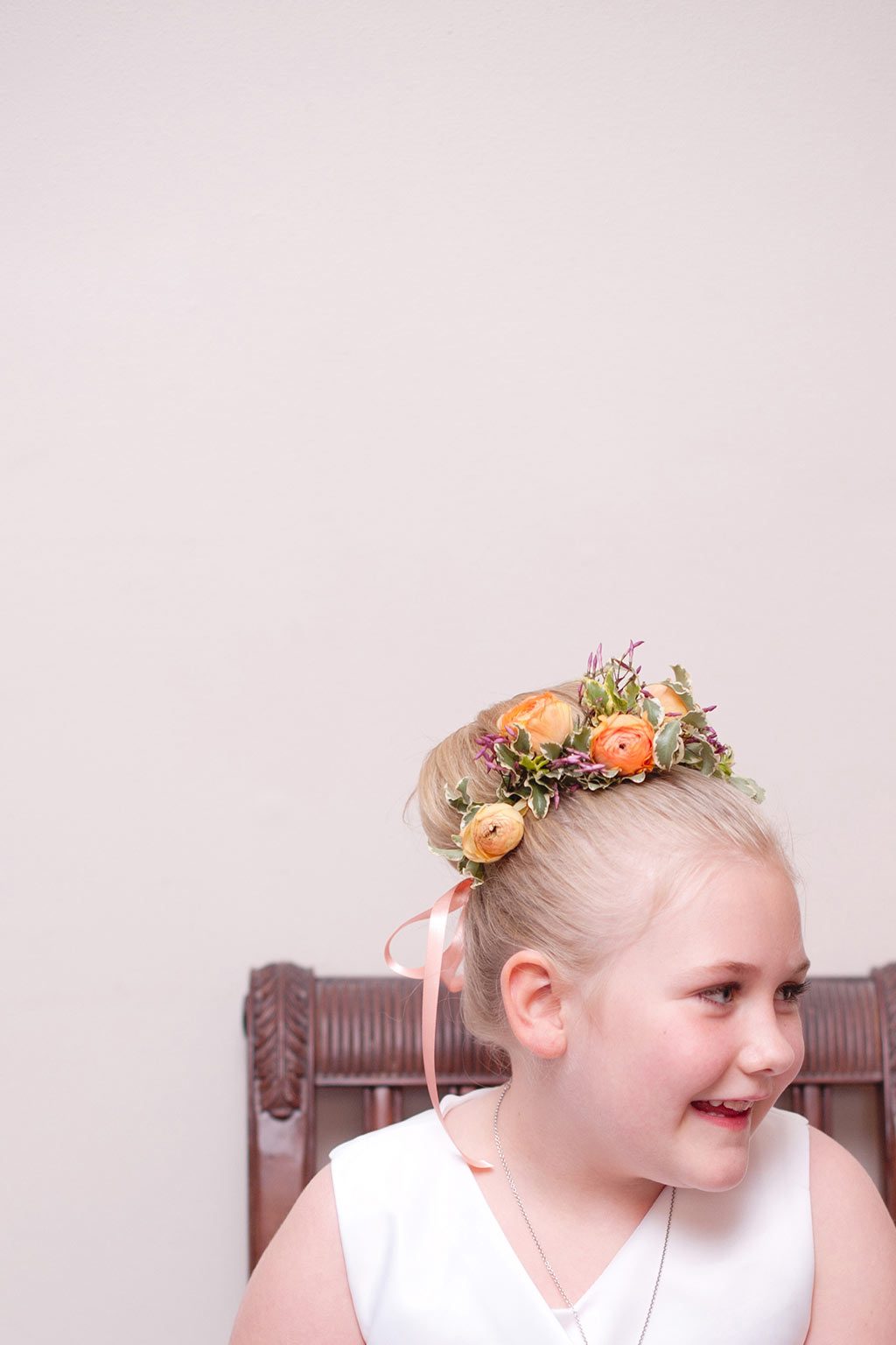 Flower Girl Hair Halo